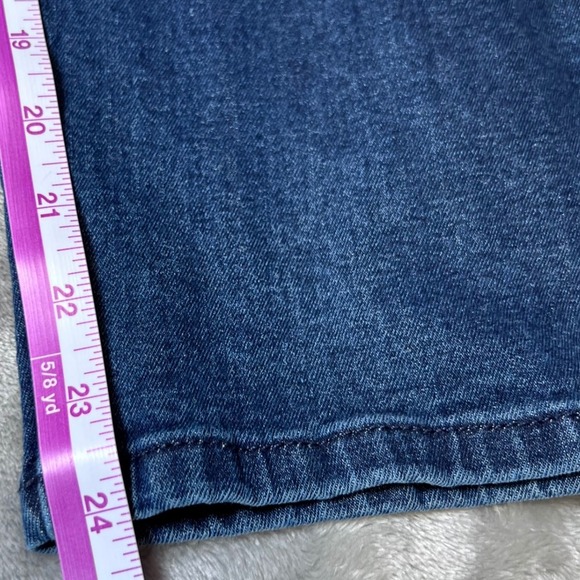 Simply Vera Vera Wang Cropped Blue Jeans Womens 18W Denim Casual Everyday - Picture 9 of 15